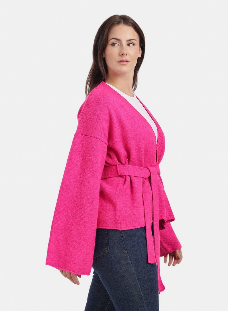 Carina كارديجان محبوك بحواف مضلعة - Image 3